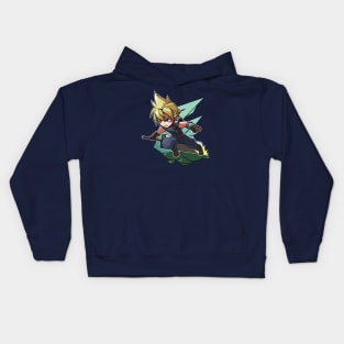 Cloud Strife Chibi Kids Hoodie